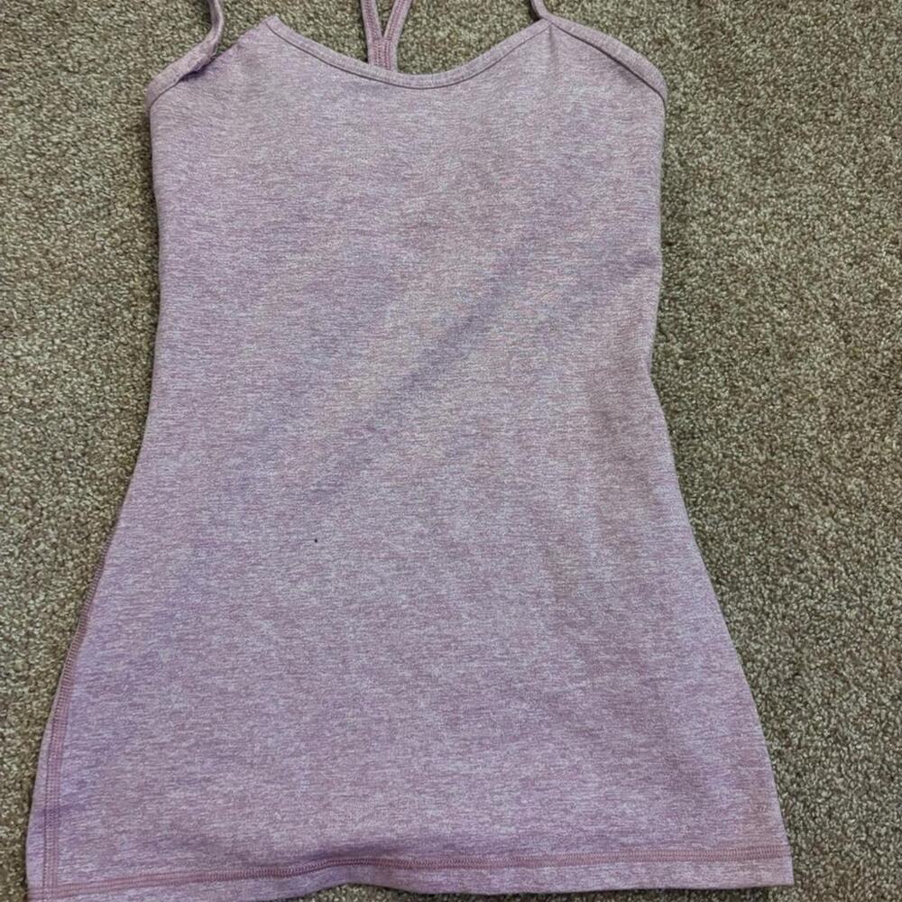 Purple lululemon tank top
